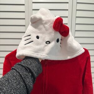 Hello Kitty fleece onesie